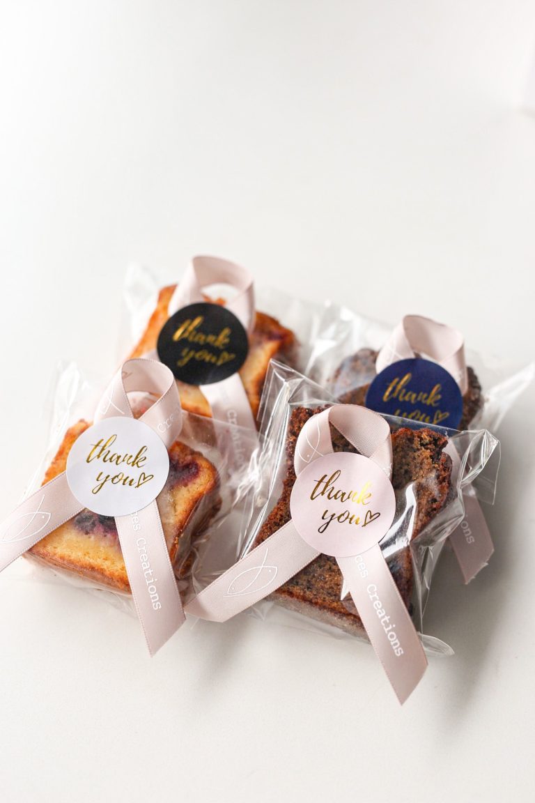 Thank You Packing (Sticker & Ribbon only / pastry)