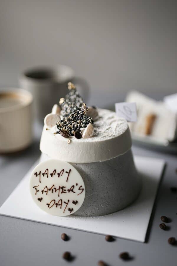 Roasted Black Sesame Espresso Cake 香烤芝麻特濃咖啡蛋糕