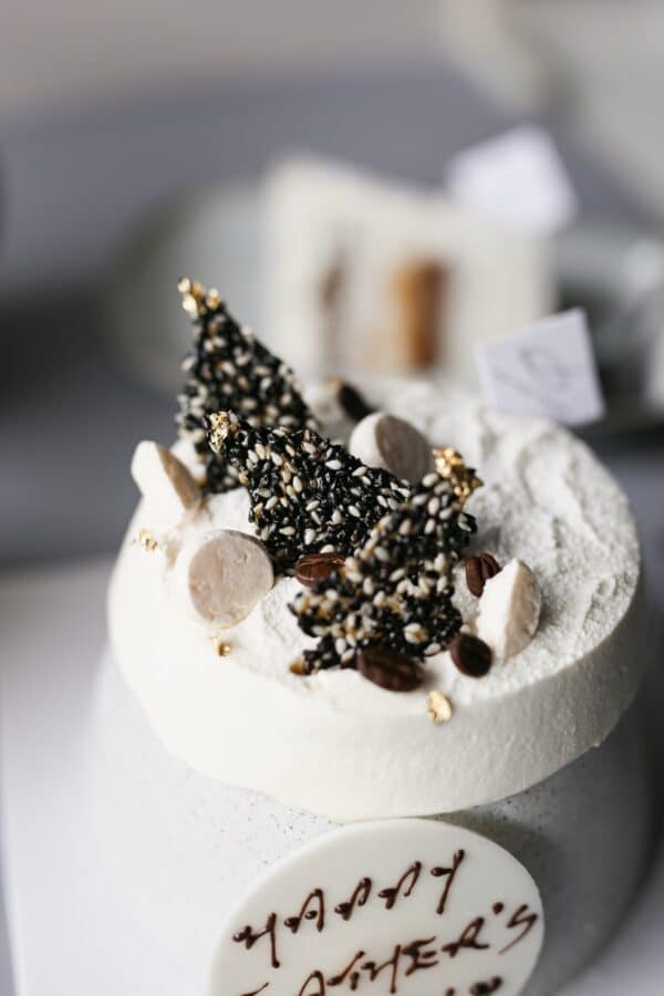 Roasted Black Sesame Espresso Cake 香烤芝麻特濃咖啡蛋糕