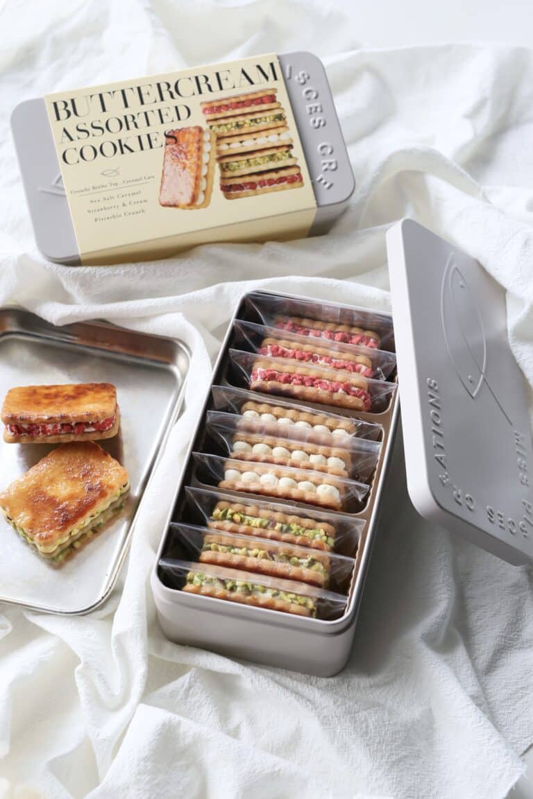 Assorted Buttercream Cookie Sandwich (9pcs) 雜錦焦糖奶油夾心曲奇 (9塊)