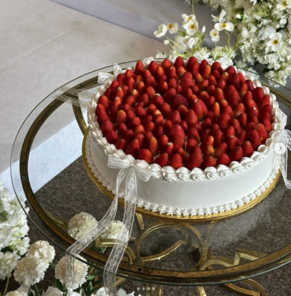 Fresh Fruit Table Cake 新鮮水果婚禮大蛋糕