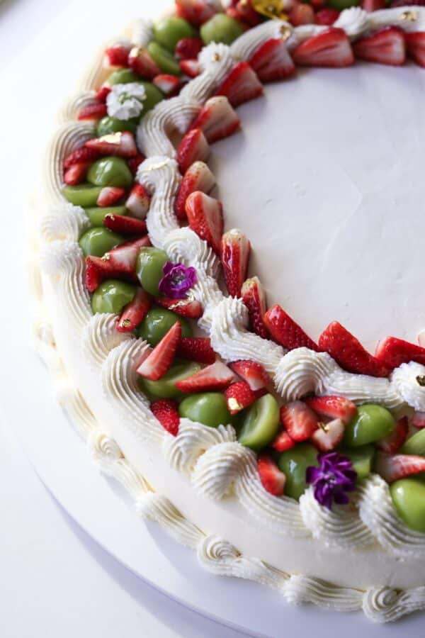 Fresh Fruit Table Cake 新鮮水果婚禮大蛋糕