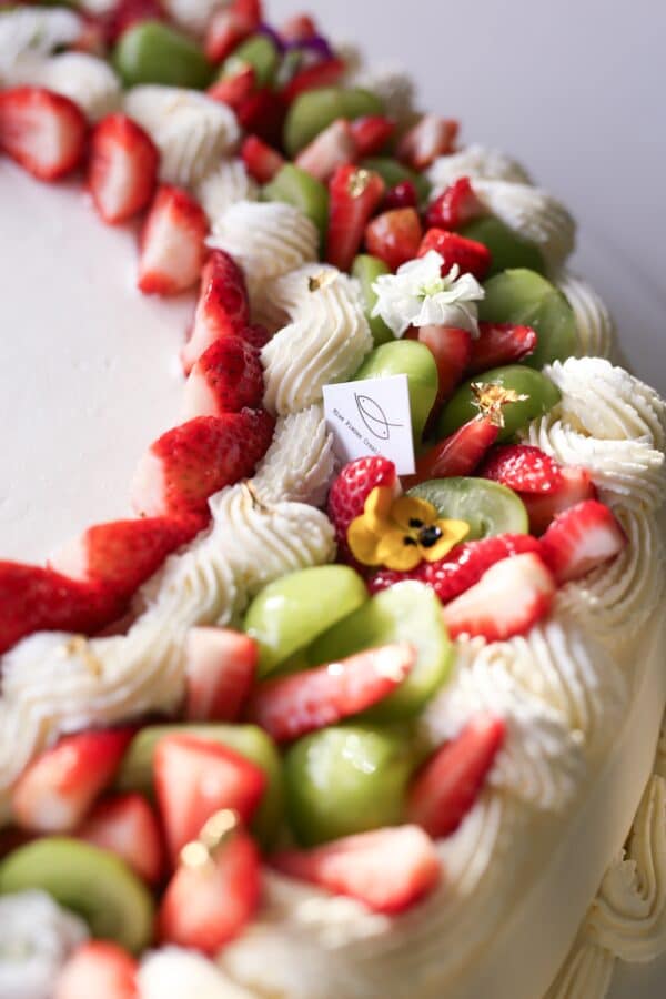 Fresh Fruit Table Cake 新鮮水果婚禮大蛋糕