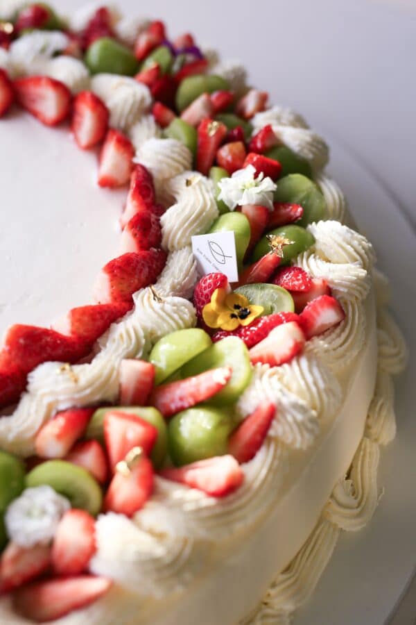 Fresh Fruit Table Cake 新鮮水果婚禮大蛋糕