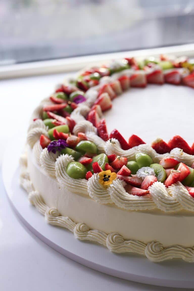 Fresh Fruit Table Cake 新鮮水果婚禮大蛋糕