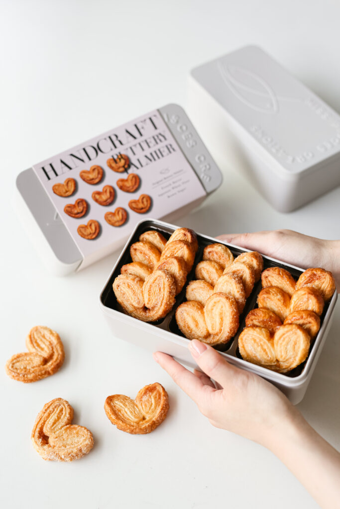 Handcraft Original Palmiers (12 pcs)  手工原味牛油蝴蝶酥（12塊）