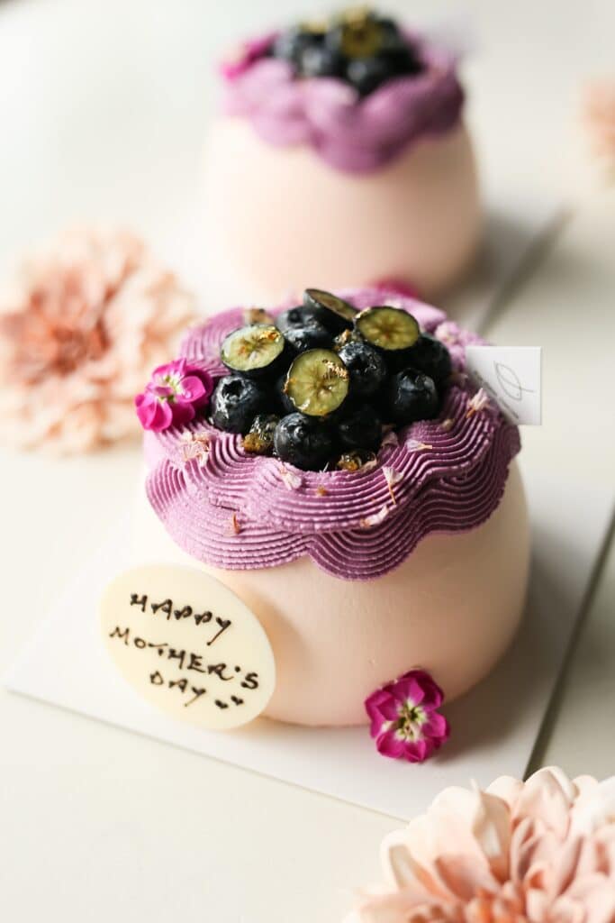 [𝐌𝐨𝐭𝐡𝐞𝐫'𝐬 𝐃𝐚𝐲 𝐒𝐩𝐞𝐜𝐢𝐚𝐥] Osmanthus Berry-Apple Chiffon Cake 桂花藍莓蘋果戚風蛋糕