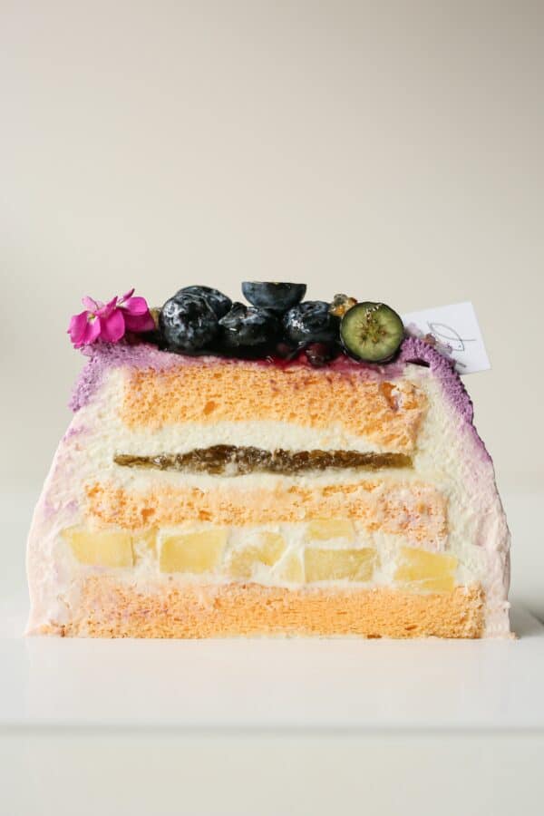 [𝐌𝐨𝐭𝐡𝐞𝐫'𝐬 𝐃𝐚𝐲 𝐒𝐩𝐞𝐜𝐢𝐚𝐥] Osmanthus Berry-Apple Chiffon Cake 桂花藍莓蘋果戚風蛋糕